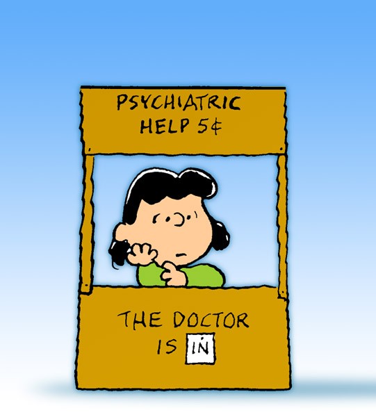 Lucy offers psychiatric help - 5¢